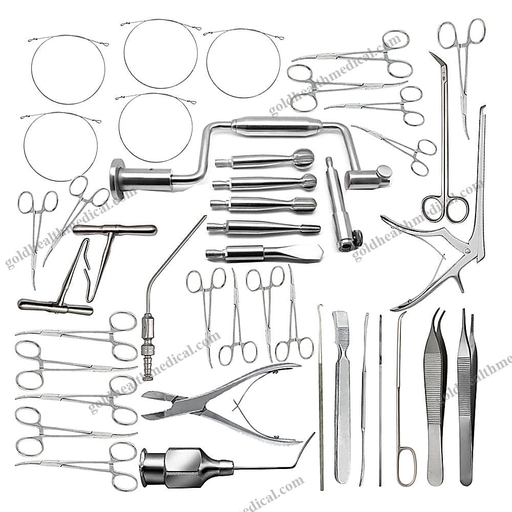 Neuro Spinal Craniotomy Instruments Set
