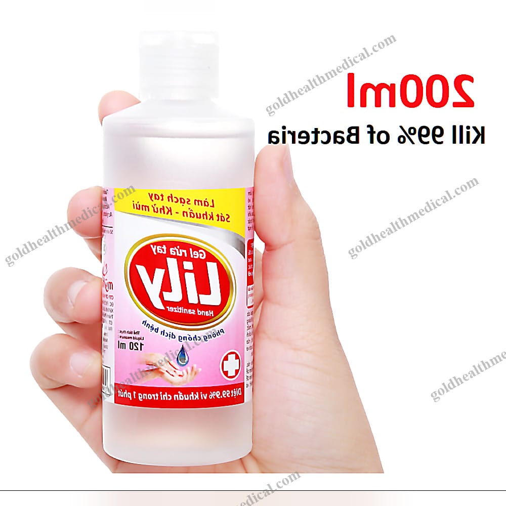 LiLy Gel Hand Sanitizer 200ml x 40