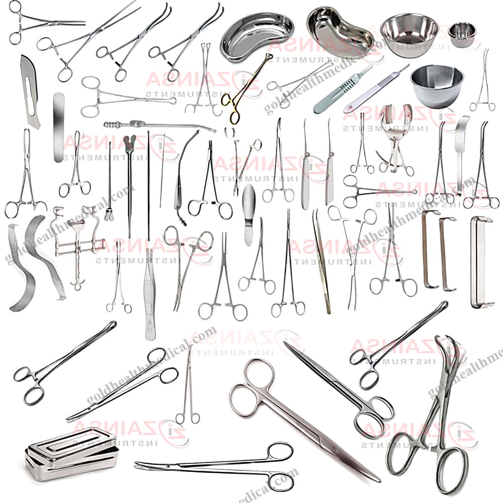 German Stainless Steel Major Surgical Set