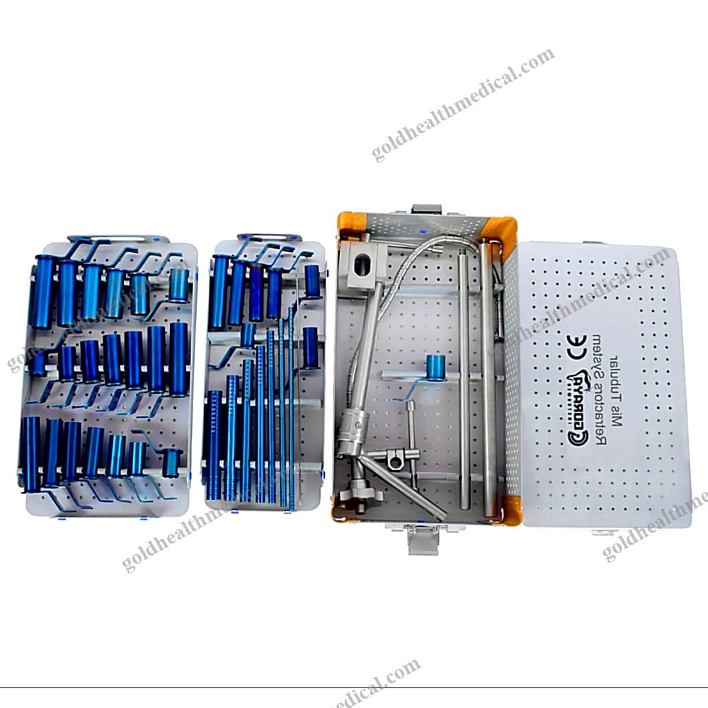 Goraya German MIS Retractor System with Sterilization Box