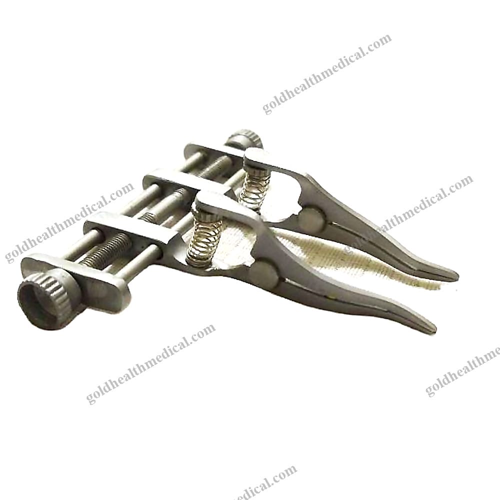 IKUTA Double Micro Surgical Approximator with Adjustable Clamp