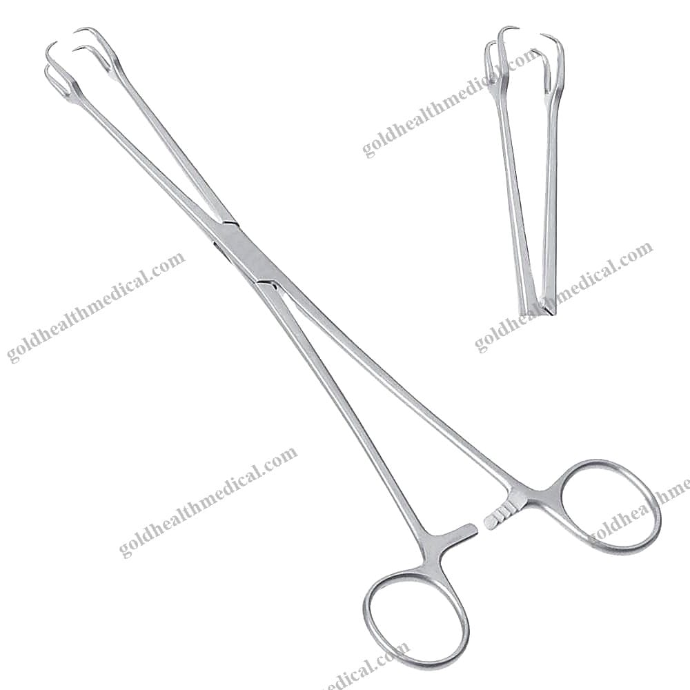 Schroeder Vulsellum Tenaculum Forceps