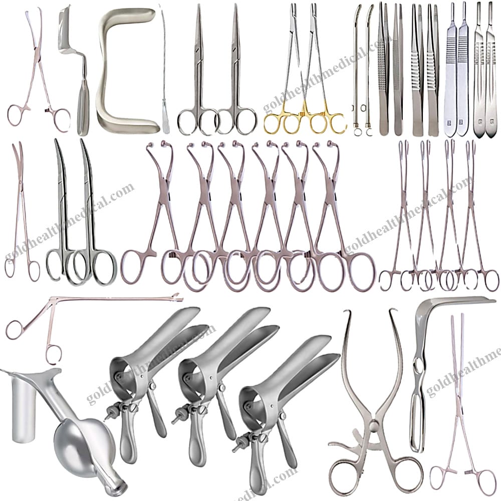 Vaginoplasty Instruments Set of 39Pcs for G