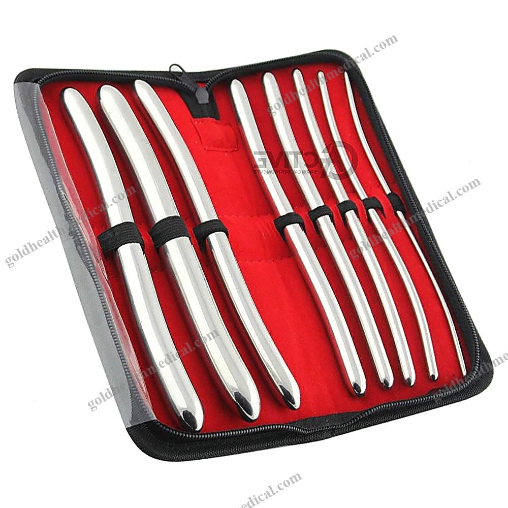 Hegar Uterine Dilator Set 8 PCS Double