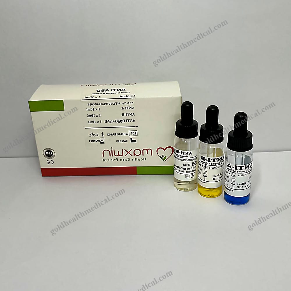 Maxwin Blood Grouping Reagent Kit Set 3x10 Anti