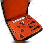 ENT Diagnostic Set with Rechargeable Battery LED Otoscope  Ophthalm