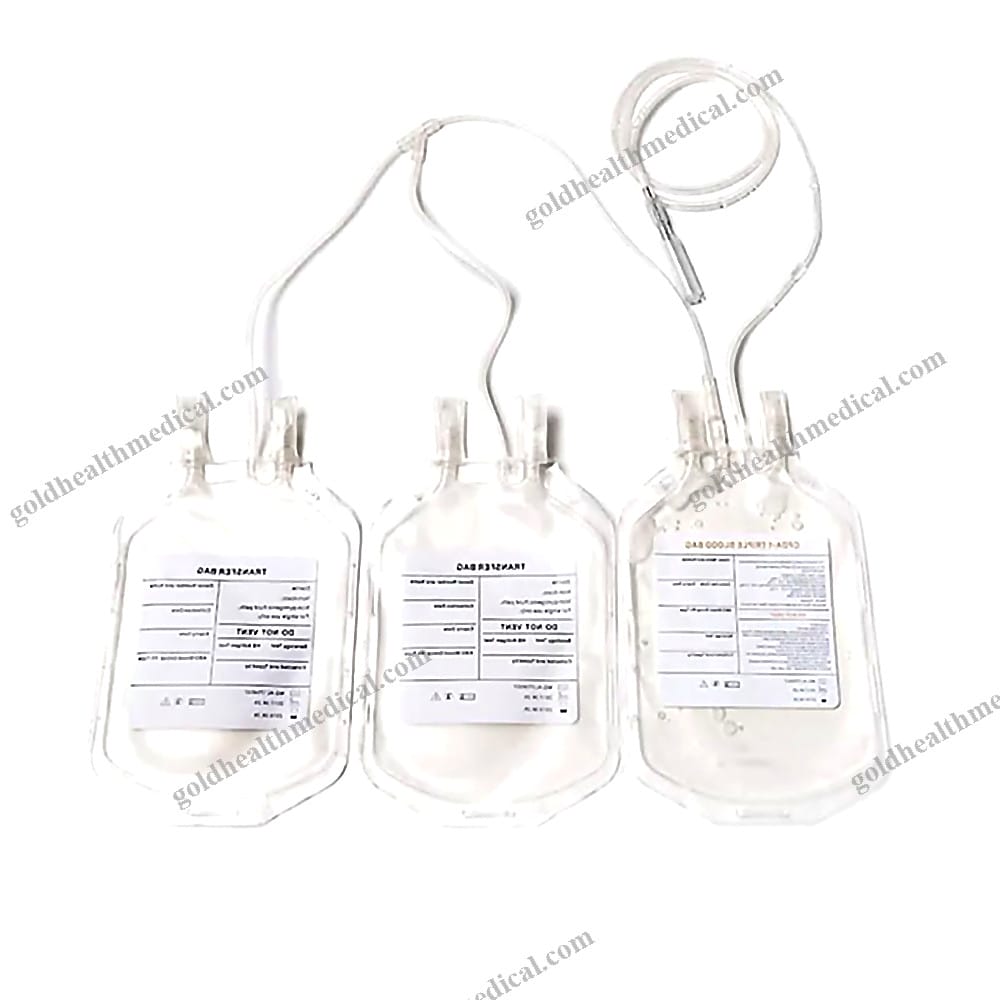 Disposable Blood Transfusion Bag with Multiple Bags and Platelet Anticoagulation