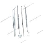 Professional Dental Hygiene Kit with Scaler Tools for Oral Care and Surgical Cleaning