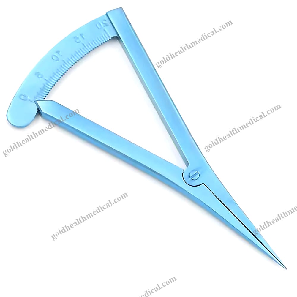 Castroviejo Caliper Gauge for Orthopedic Implants  O