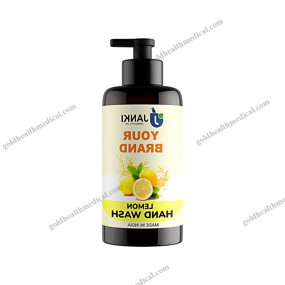 Custom Natural Lemon Scented Handwash Gel
