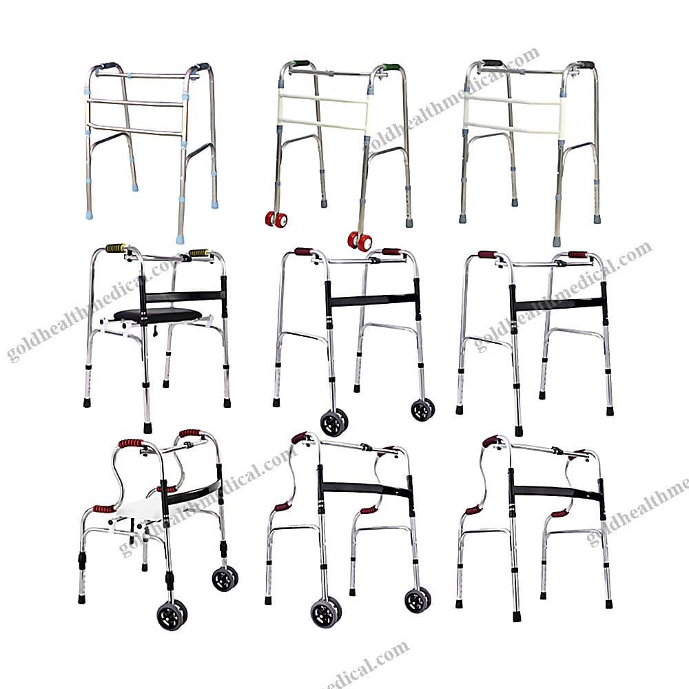 FourCorner Folding Walker Wheelchair Frame