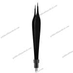 Precision Black Bipolar Adson Forceps 10mm 1