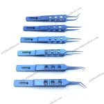 Goraya German Titanium Tweezers Forceps Ophthalmic Micros