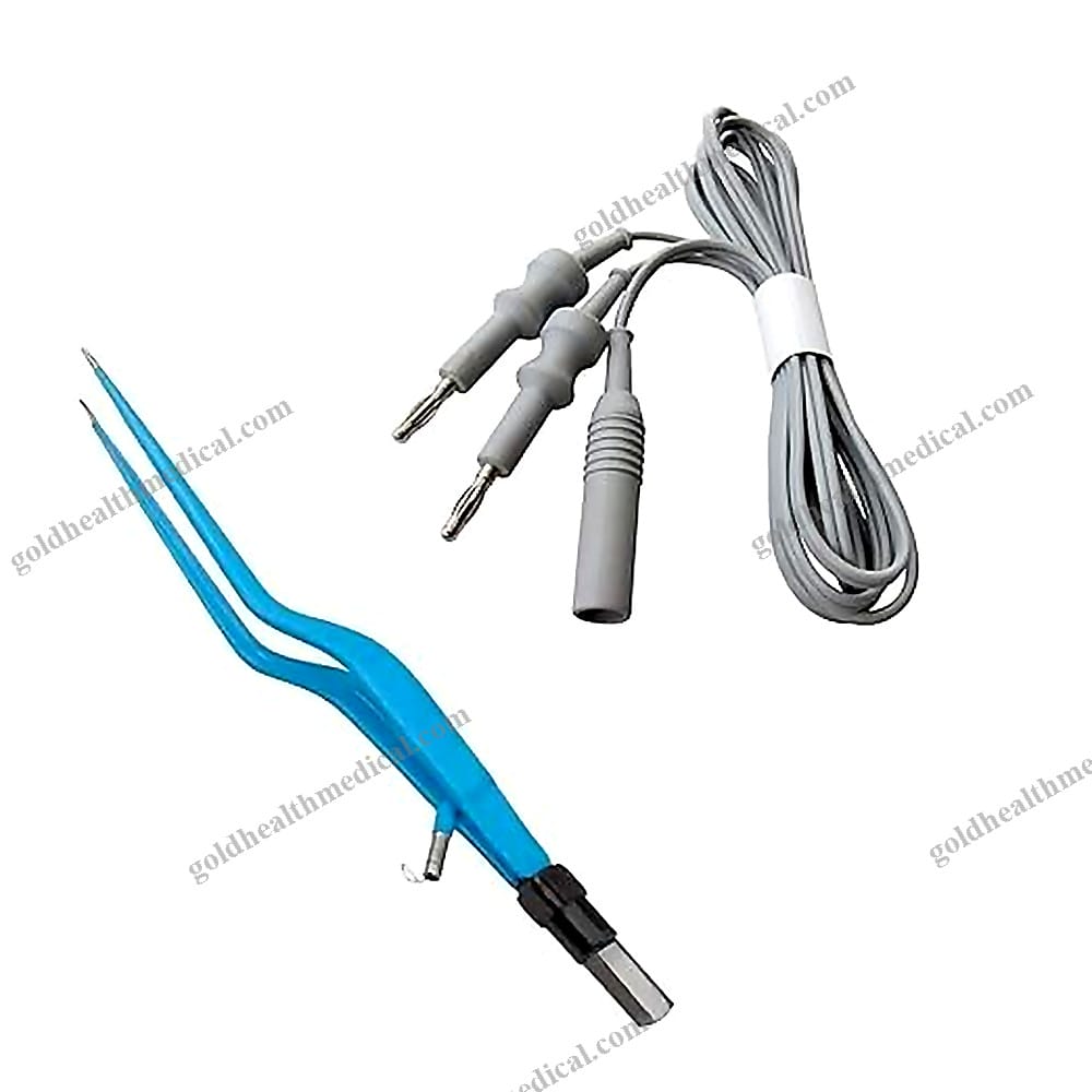 Coated Bipolar Forceps with Irrigation Tip for ENT Surgery