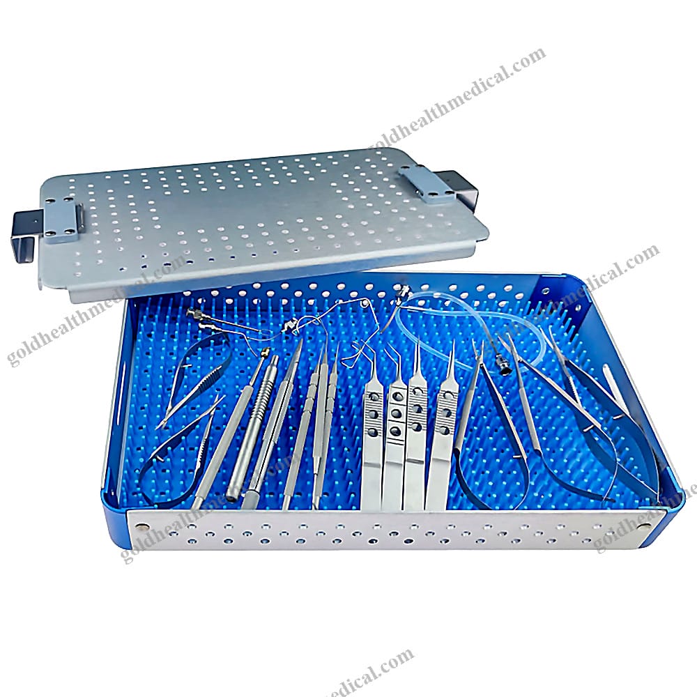 Cataract Surgical Kit 21pc Stainless Steel Ophthalmic