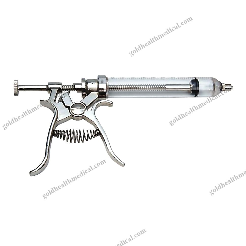 Premium AdjustableDosage Veterinary Syringes for Accurate Medication Delivery