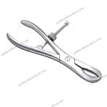 Autoclavable Stainless Steel Orthopedic Forceps for Bone Holding and