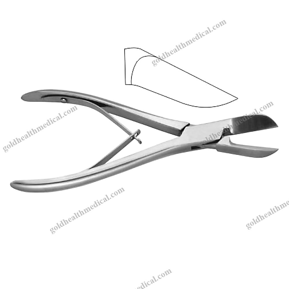 Liston Bone Cutting Forceps Curved 20cm Stainless Steel High