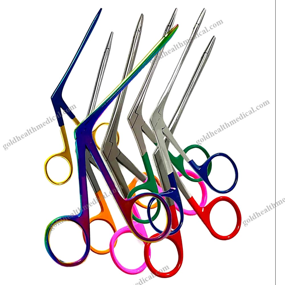 Alligator Micro Forceps 35 Veterinary Surgical Instruments Stainless Steel