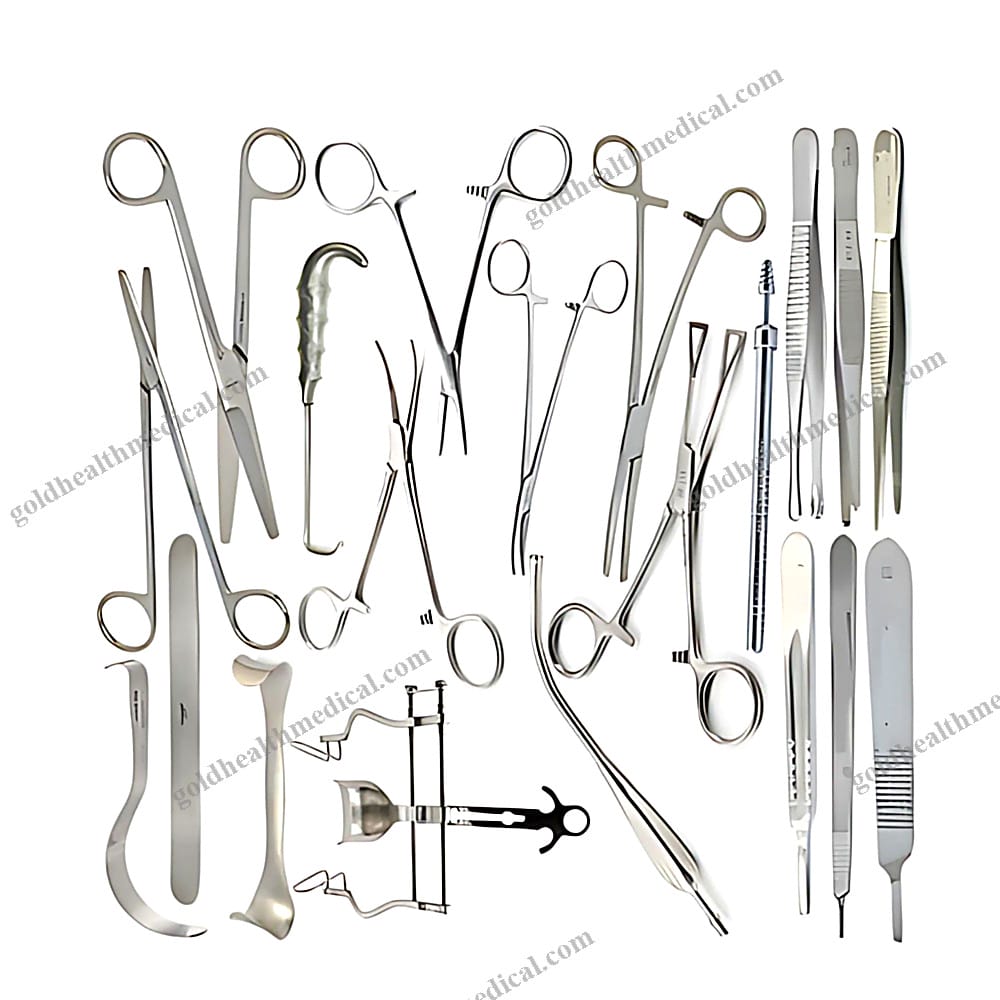 Life Care Instruments Professional Stainless Steel Abdominal Surgery Set