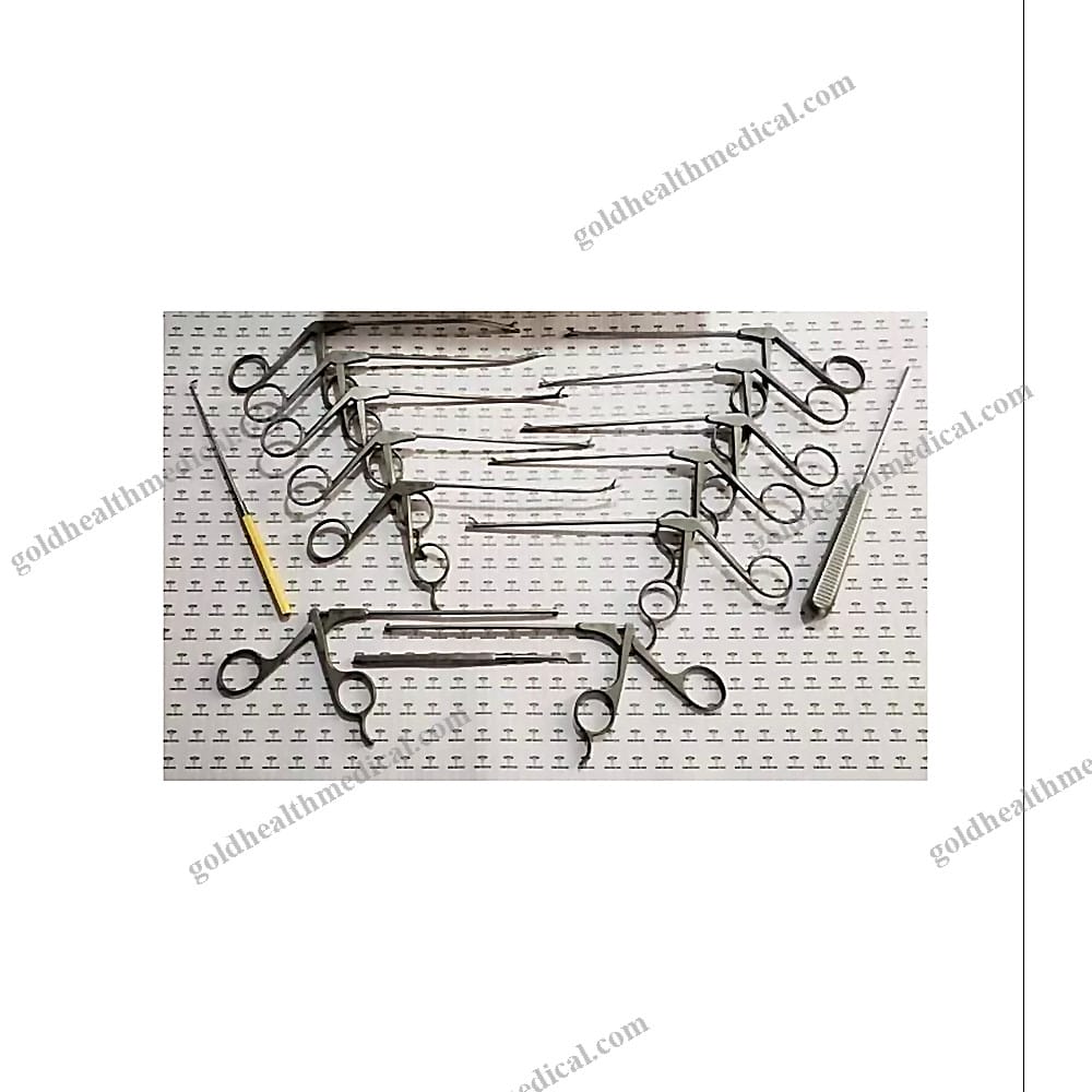 German Stainless Steel Arthroscopy Biopsy Forceps Set with 15