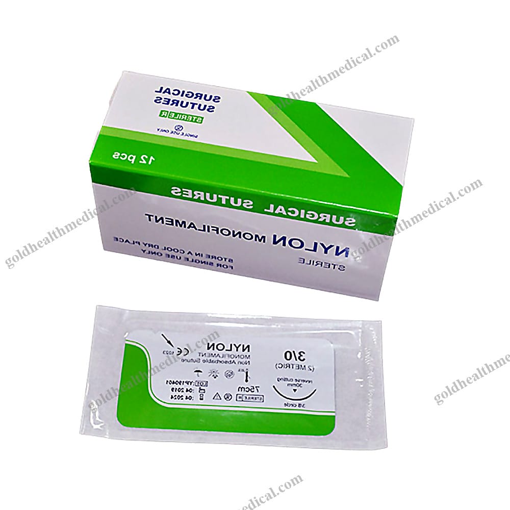 Sterile Monofilament Nylon Suture 20 NonAbs