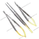 Castroviejo Micro Kit Forceps Scissors Needle Holder