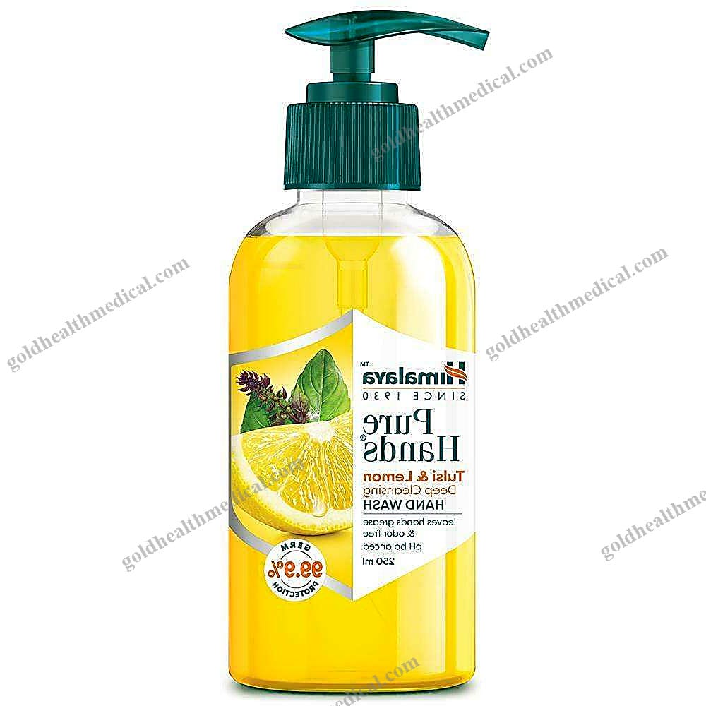 Himalaya Pure Hands Tulsi Lemon Handwash Deep Cleansing with