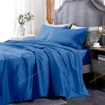 Premium Pure Cotton 4pc Bedsheet Set for Hospital  Hotel Use