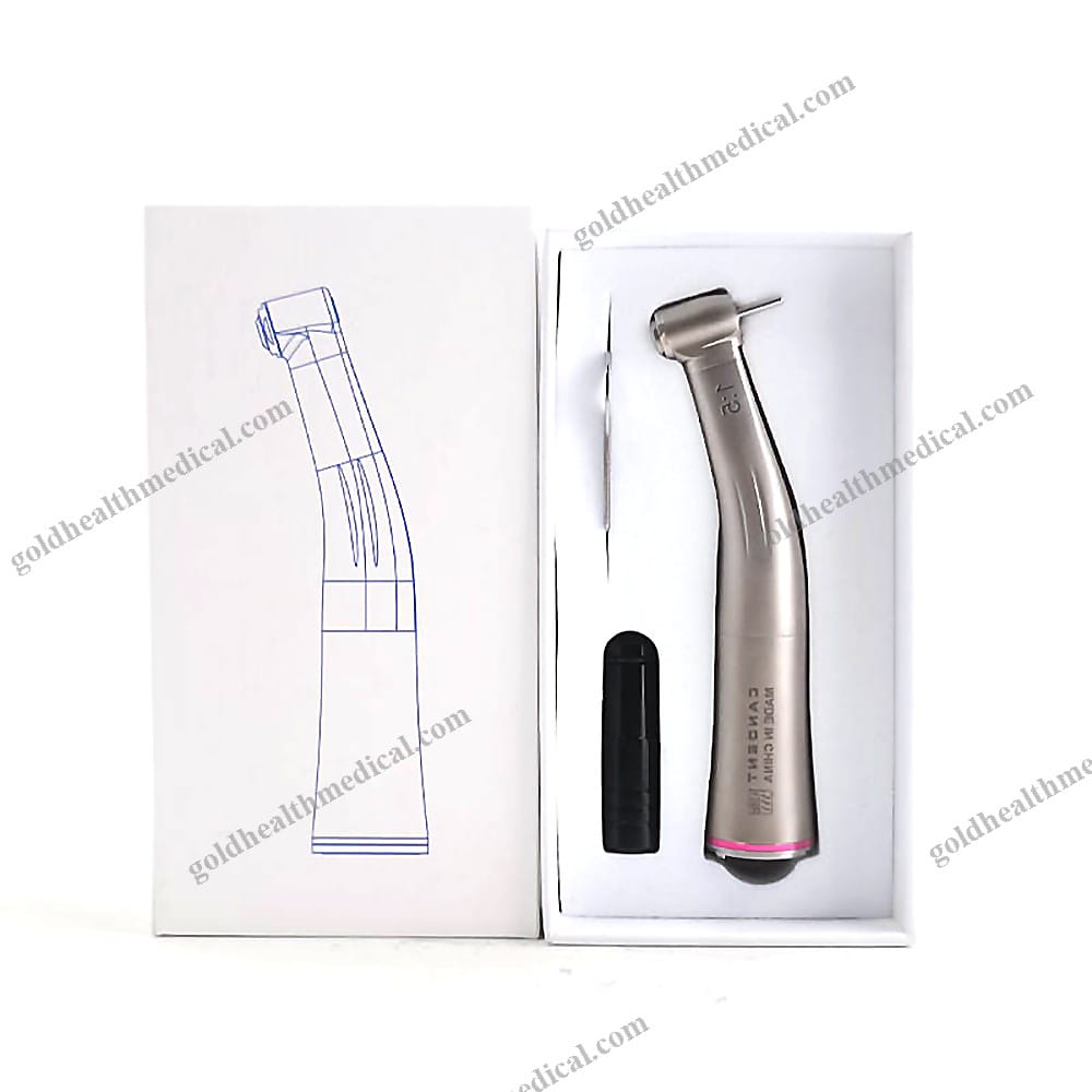 LED Fiber Optic Contra Angle Handpiece with 15 Speed