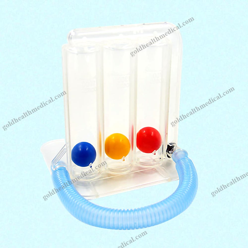 Mouthpiece Spirometer Deep Breathing Lung Exerciser