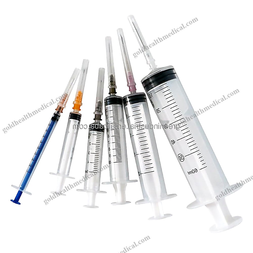 Large Disposable Syringe with Needle 5ml 10ml