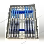 Premium 8Piece Stainless Steel Osteotome Kit for Dental Im
