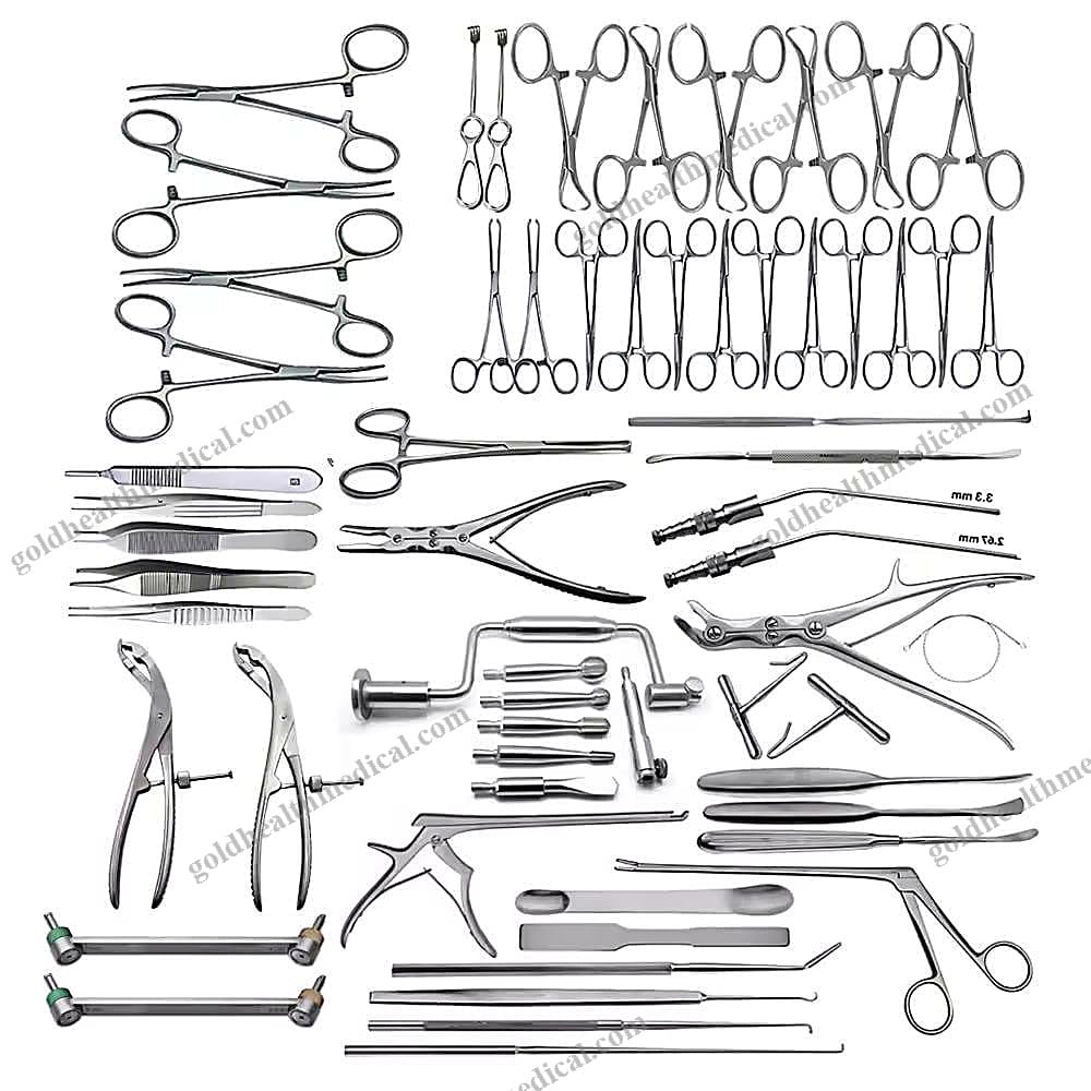 ShuCo Premium 60pc Neurosurgery Instrument Set