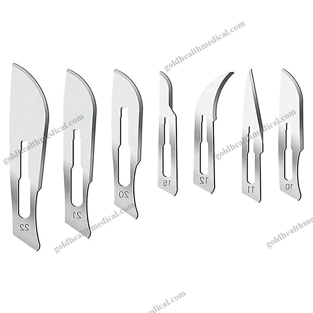 Sterile Surgical Scalpel Blade with Handle