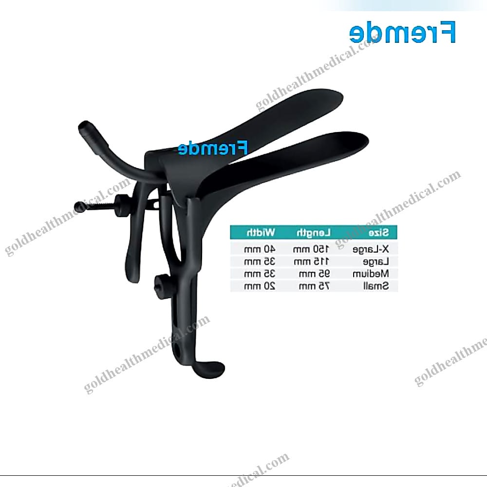 Graves Speculum with Smoke Tube for Gynecological Laser Surgery Instruments