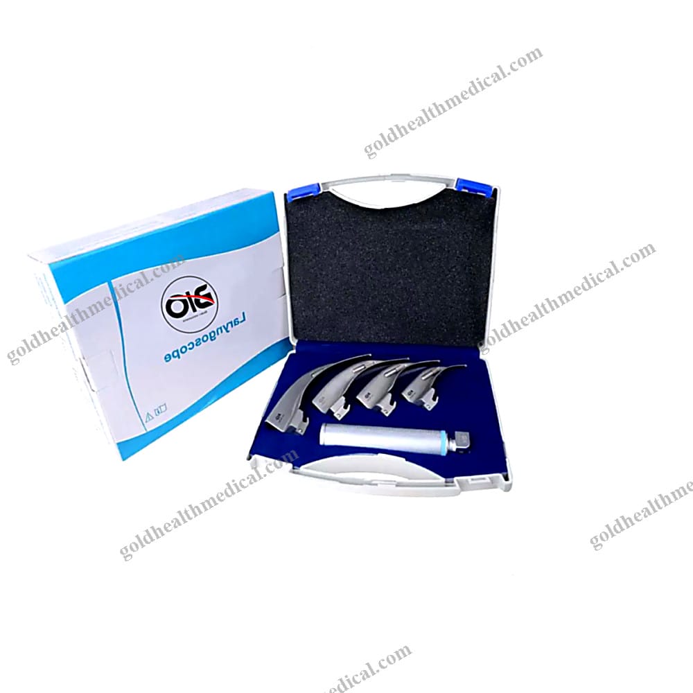 Flexible Laryngoscope Set with Optic Unit