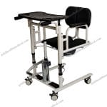 Portable Disabled Patient Transfer Lift Toilet Chair With Commode Wheelchair