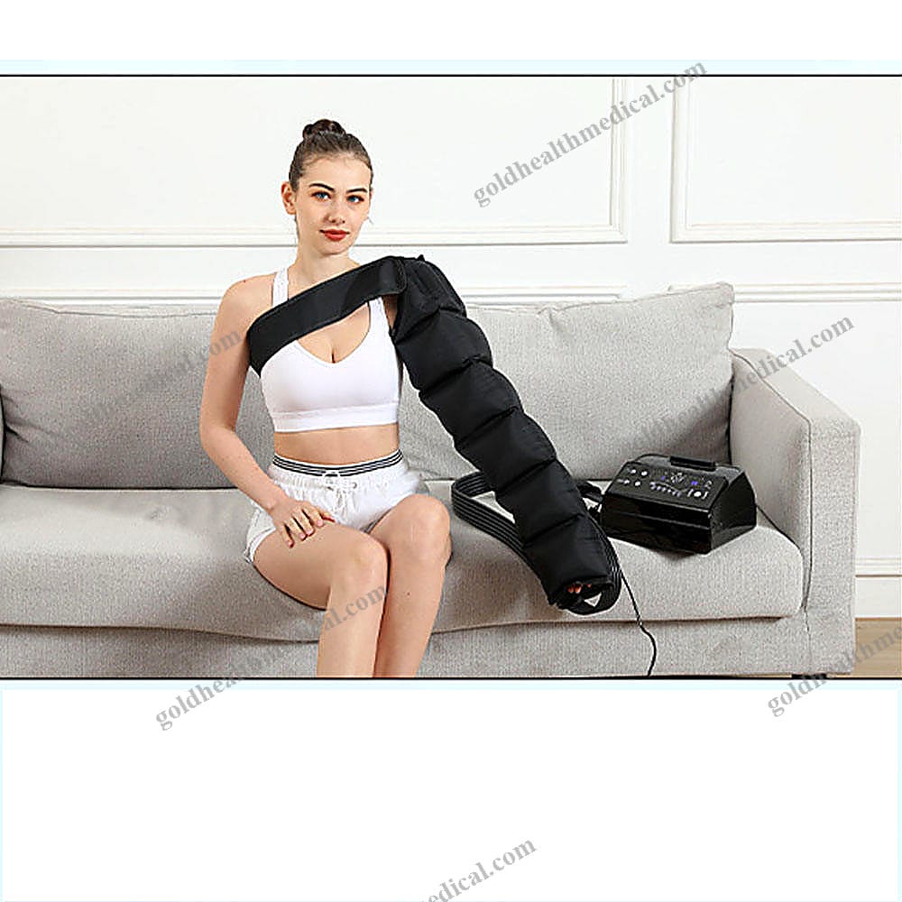 Sequential Air Compression Leg Massager for Muscle Pain Relief and Fast Recovery Therapy