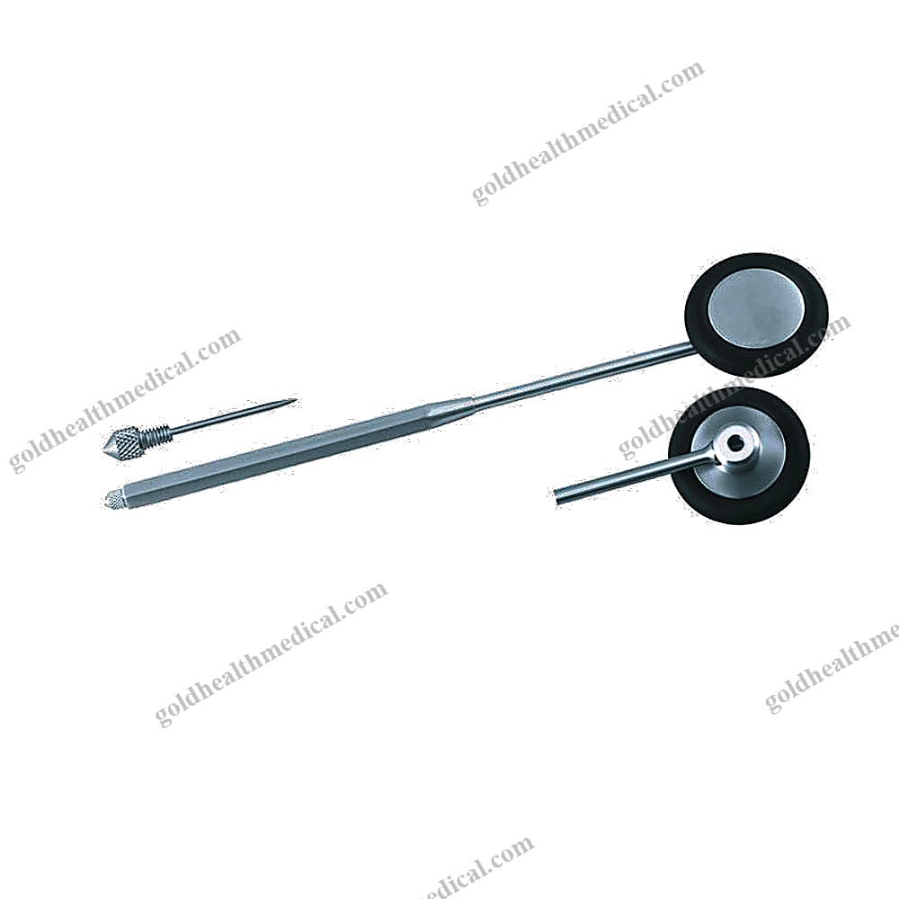 Stainless Steel Babinski Reflex Hammer for Neurosurgery and Neurological Ex