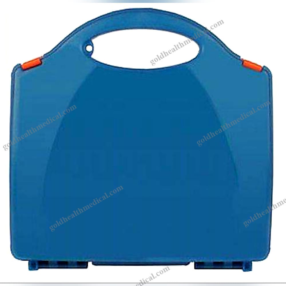 Blue Premium Plastic First Aid Kit Survival IFAK Outdoor Gear Box Emergency Medical