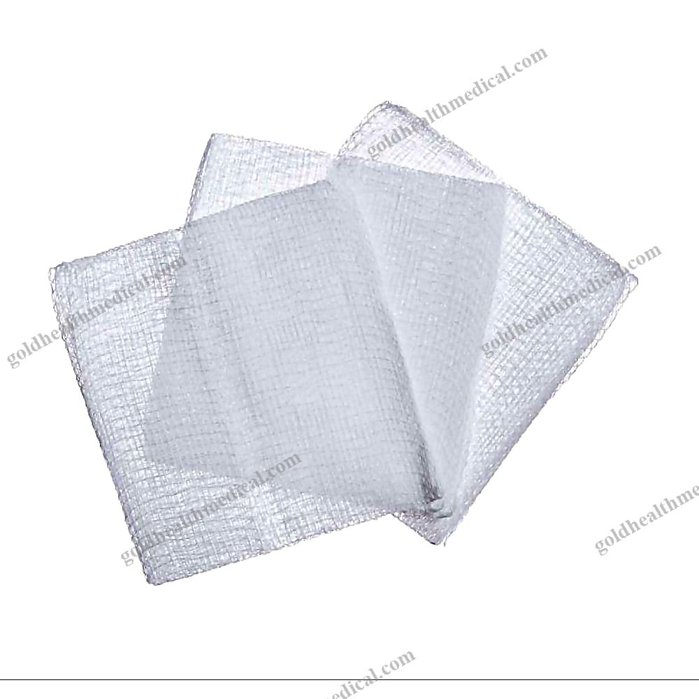 Sterile Absorbent Cotton Gauze Swabs for Wound Care