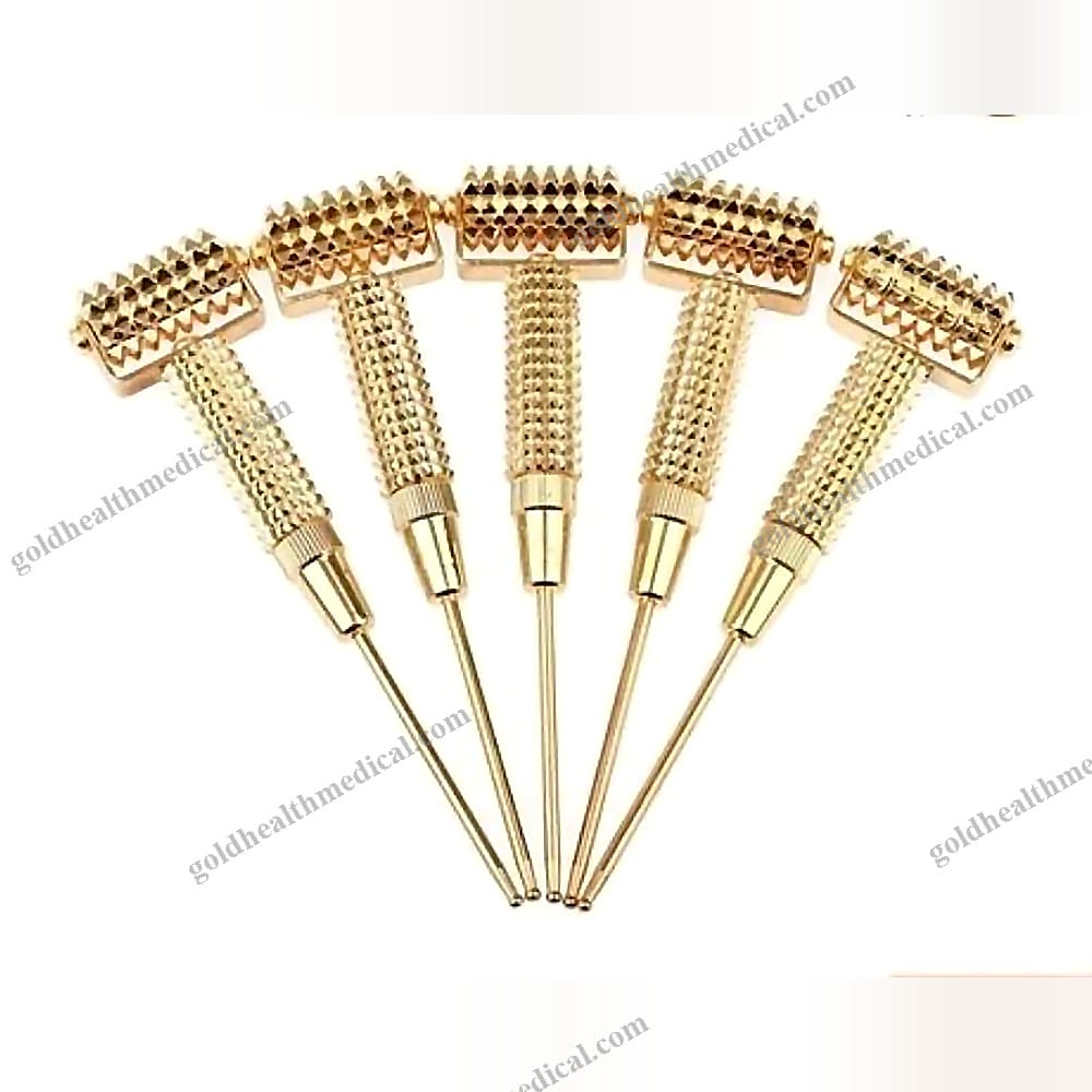 Ridoki Facial Massage Tools Multifunctional Ear Needle Roller for
