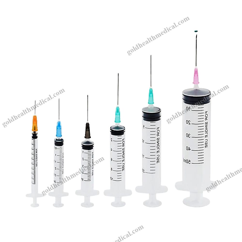 Luer Slip Disposable Syringes with Needles 1ml6