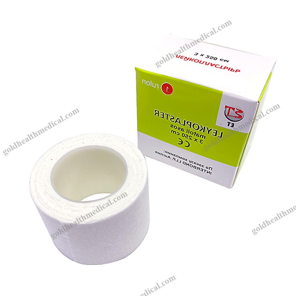 Custom Size Adhesive Surgical Tape NonWoven Cloth Silk Medical Tape