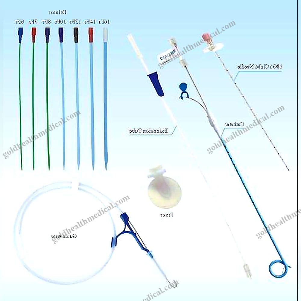 CE PCN Pigtail Drainage Catheter for Urology Radi