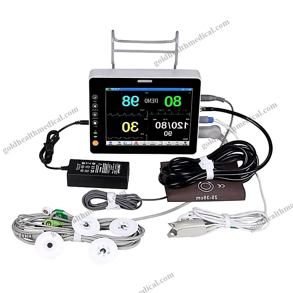 8Inch MultiParameter Portable Patient Monitor for ICUCUUET