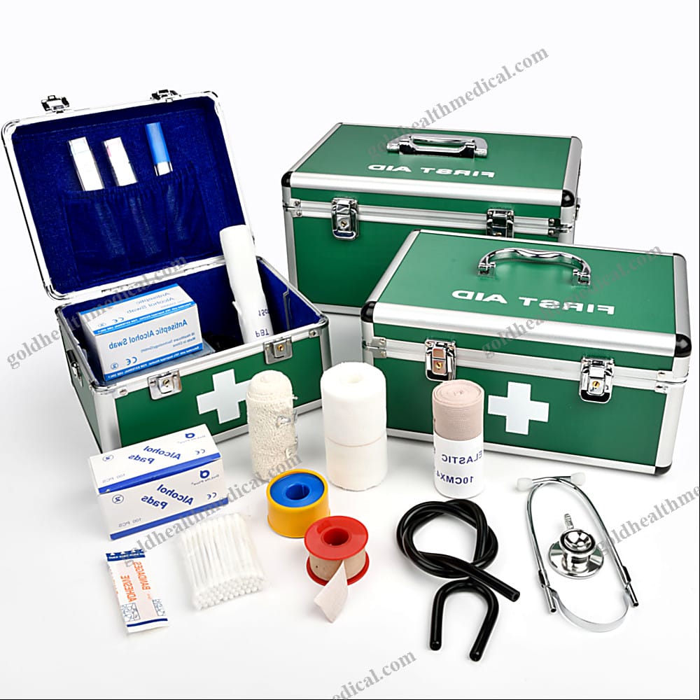 Aluminum Alloy Medical Case with Locks Handle