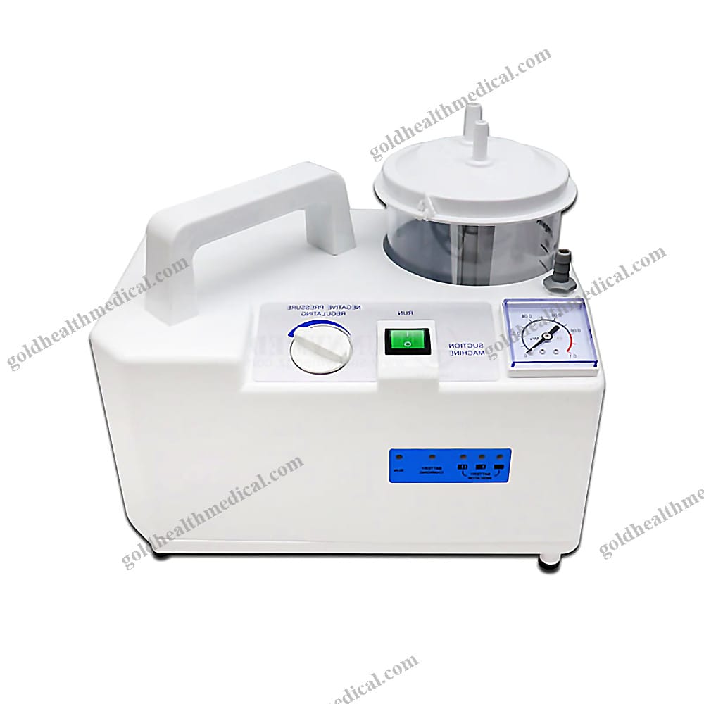 Portable Electric Surgical Suction Unit with Single Bottle for Dental and Medical Use