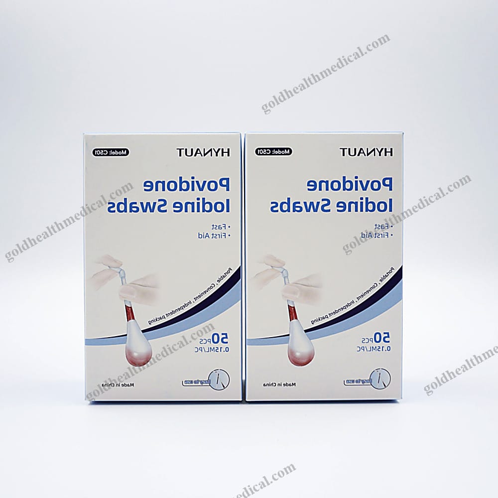 2025 Premium Iodine Swabs with EthanolCotton